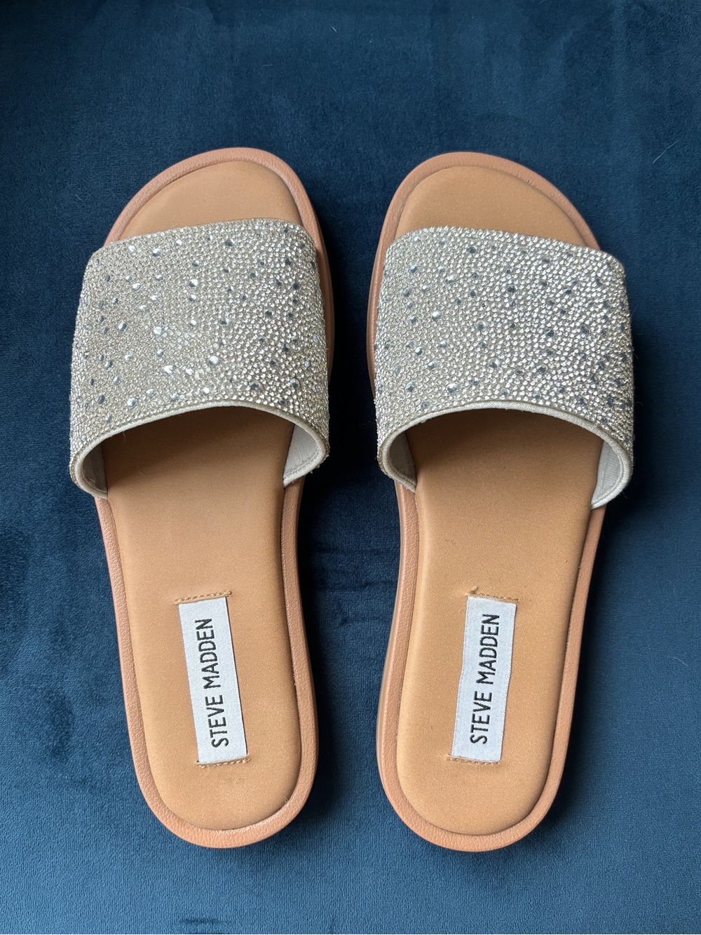 Steve Madden Women's Shoes Women’s 6 Steve Madden Sienna-R Rhinestone Sandals Ne